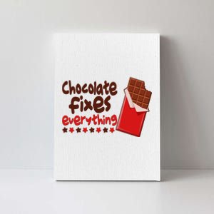 Chocolate Fixes Everything Chocolate Candy Bar Canvas