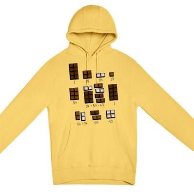 Chocolate Fractions Premium Pullover Hoodie