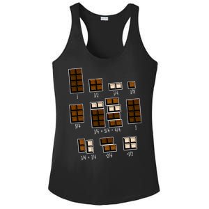 Chocolate Fractions Ladies PosiCharge Competitor Racerback Tank