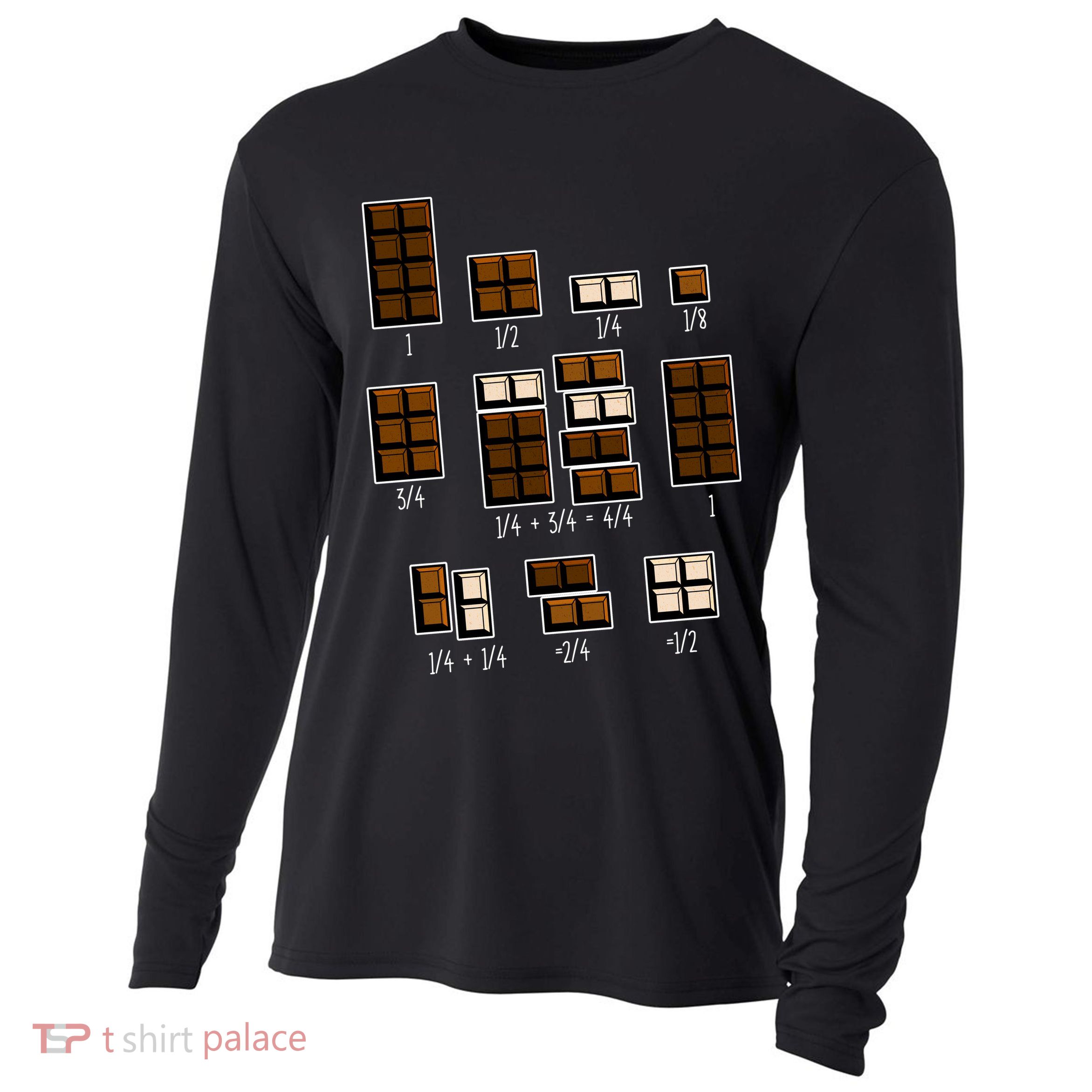Chocolate Fractions Cooling Performance Long Sleeve Crew