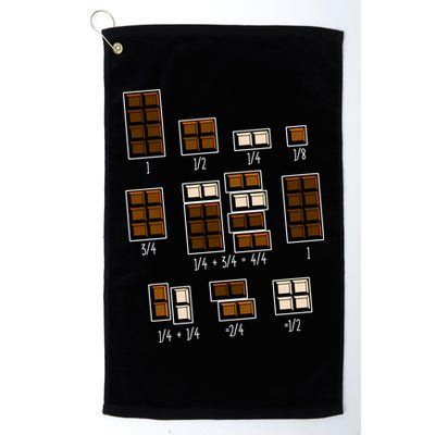Chocolate Fractions Golf Towel