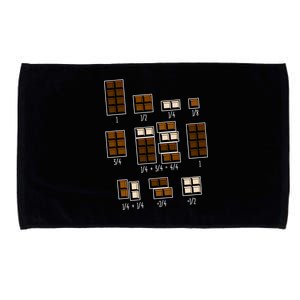 Chocolate Fractions Microfiber Hand Towel