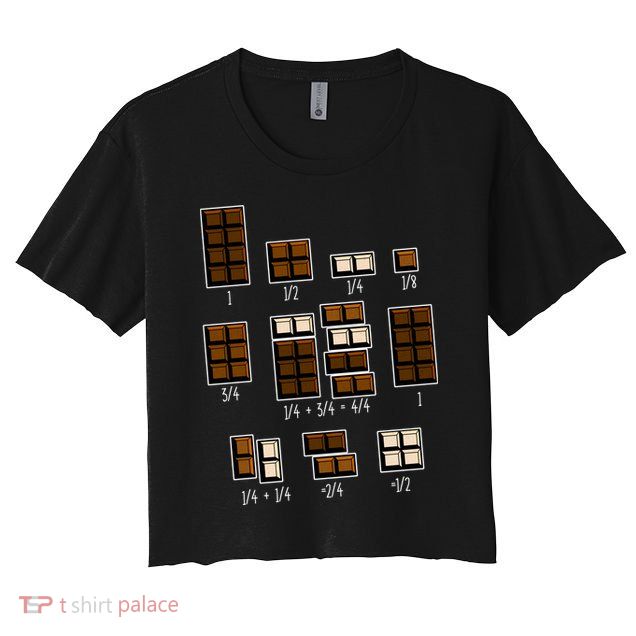 Chocolate Fractions Crop Top