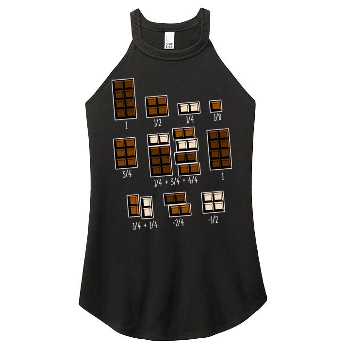 Chocolate Fractions Women's Perfect Tri Rocker Tank