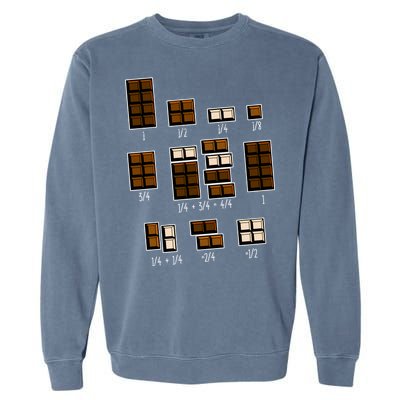 Chocolate Fractions Garment-Dyed Sweatshirt