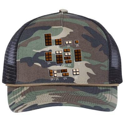 Chocolate Fractions Retro Rope Trucker Hat Cap