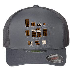 Chocolate Fractions Flexfit Unipanel Trucker Cap