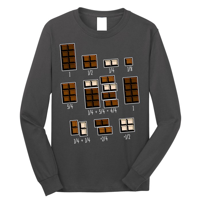 Chocolate Fractions Long Sleeve Shirt