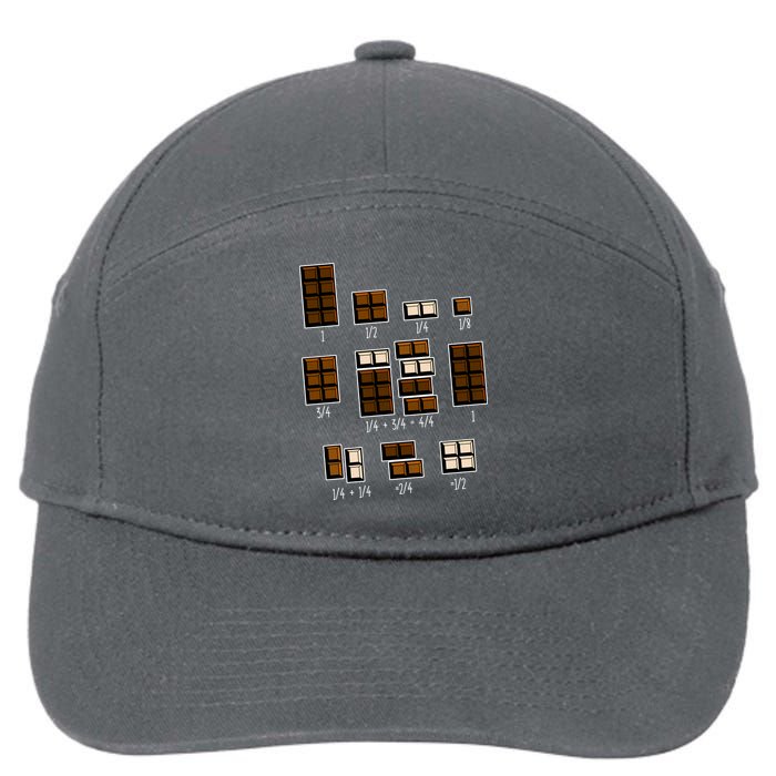 Chocolate Fractions 7-Panel Snapback Hat