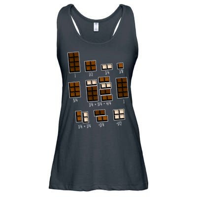 Chocolate Fractions Ladies Essential Flowy Tank