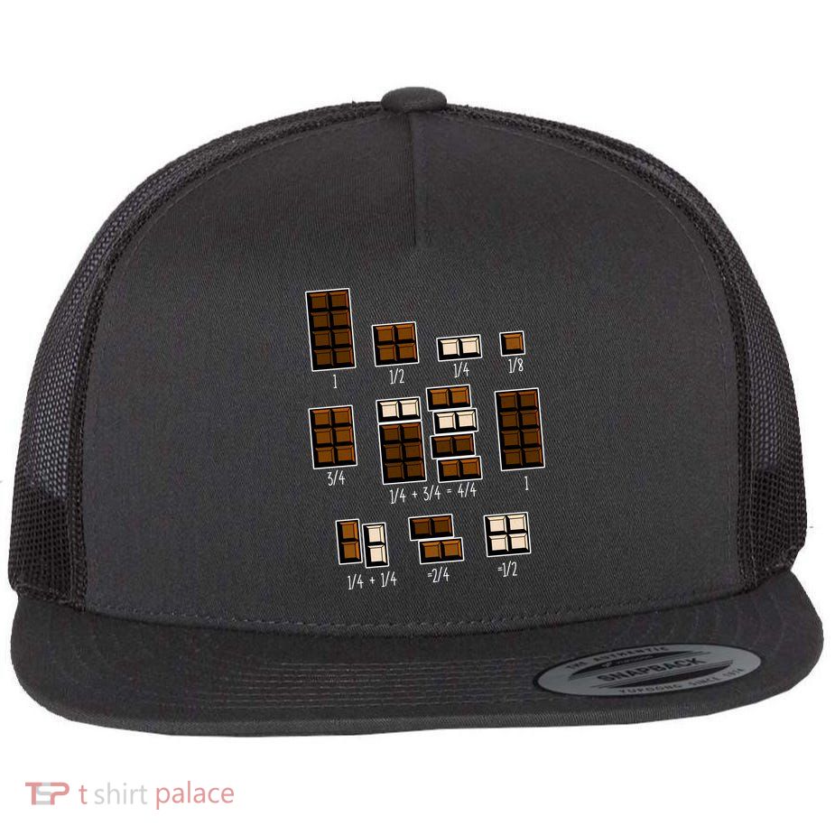 Chocolate Fractions Flatbill Hat