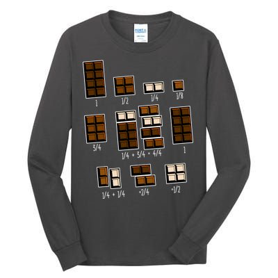 Chocolate Fractions Tall Long Sleeve T-Shirt