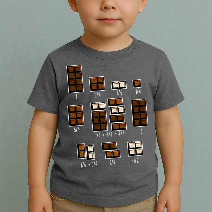 Chocolate Fractions Toddler T-Shirt
