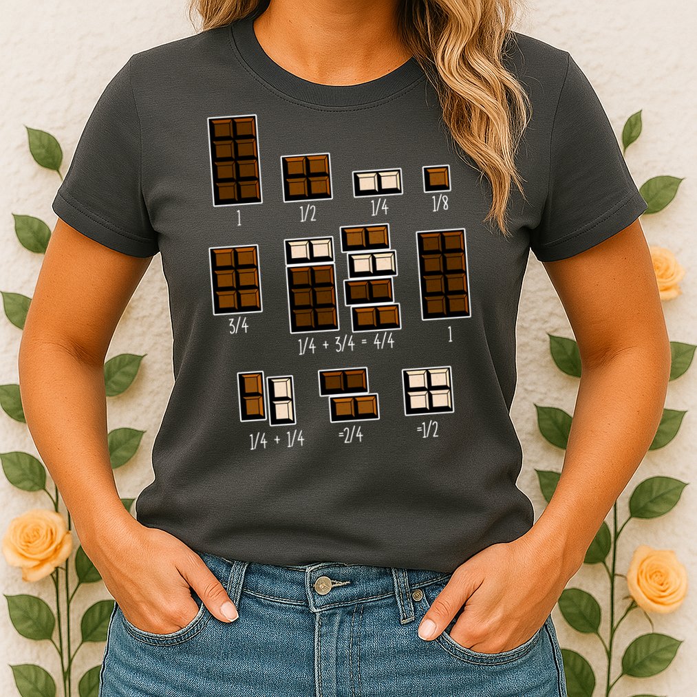 Chocolate Fractions Womens T-Shirt