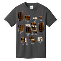 Chocolate Fractions Kids T-Shirt