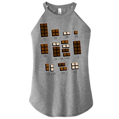 Chocolate Fractions Women’s Perfect Tri Rocker Tank