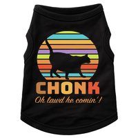 Chonk Scale Cat Meme Doggie Tank