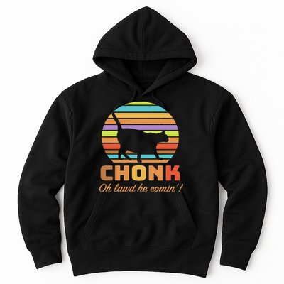Chonk Scale Cat Meme Hoodie