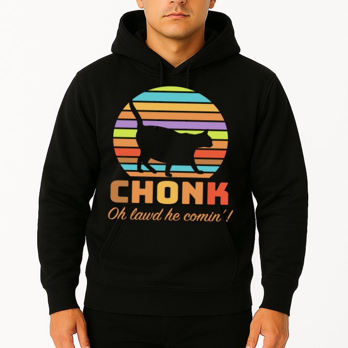 Chonk Scale Cat Meme Hoodie
