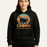Chonk Scale Cat Meme Hoodie