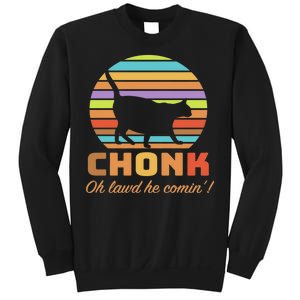 Chonk Scale Cat Meme Sweatshirt