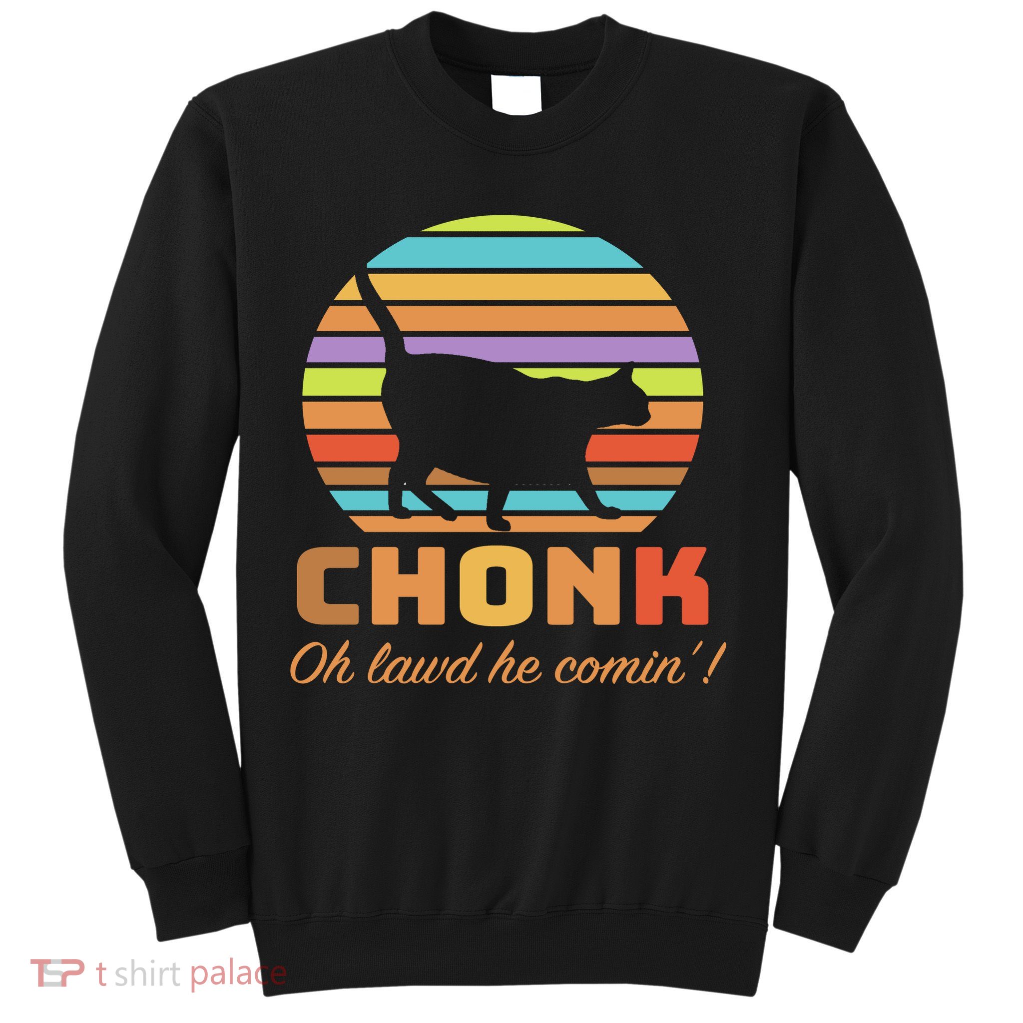 Chonk Scale Cat Meme Sweatshirt