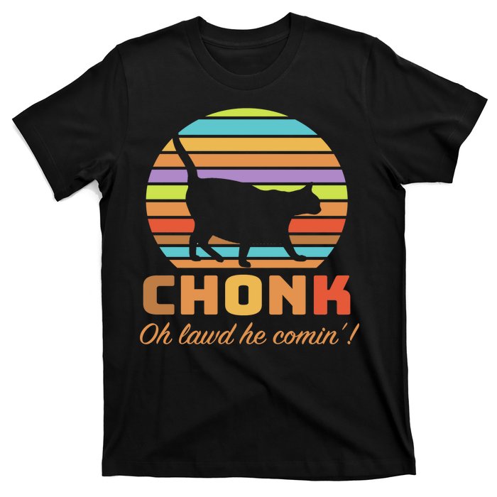 Chonk Scale Cat Meme T-Shirt