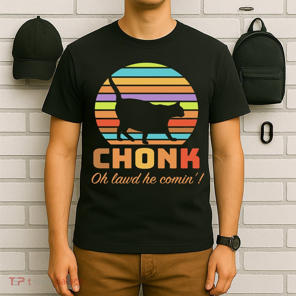 Chonk Scale Cat Meme T-Shirt