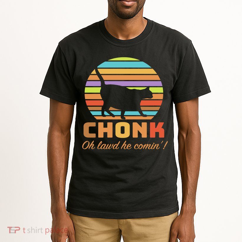 Chonk Scale Cat Meme Tall T-Shirt