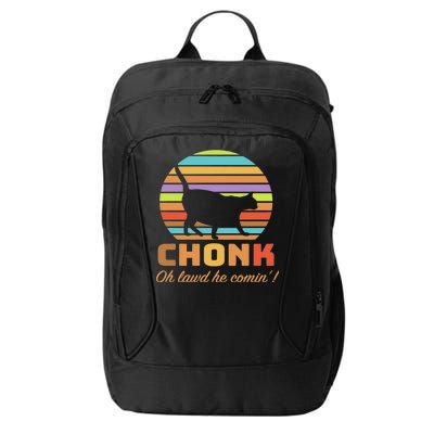 Chonk Scale Cat Meme City Backpack