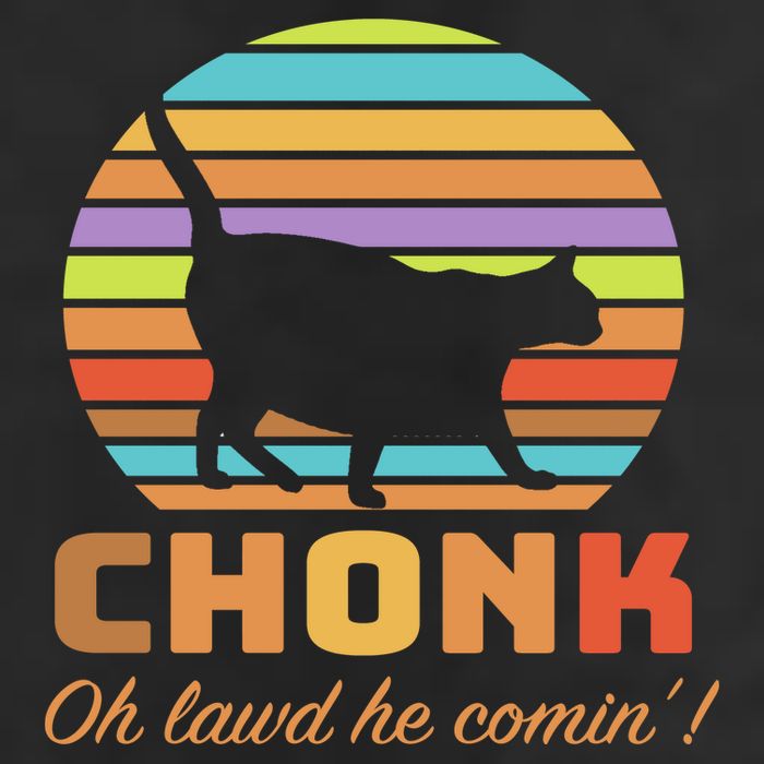 Chonk Scale Cat Meme 15oz Campfire Ceramic Mug