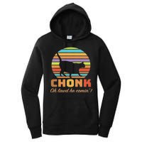 Chonk Scale Cat Meme Women's Pullover Hoodie