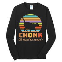 Chonk Scale Cat Meme Tall Long Sleeve T-Shirt