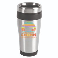 Chonk Scale Cat Meme 16oz Travel Tumbler
