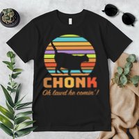 Chonk Scale Cat Meme Premium T-Shirt