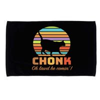 Chonk Scale Cat Meme Microfiber Hand Towel