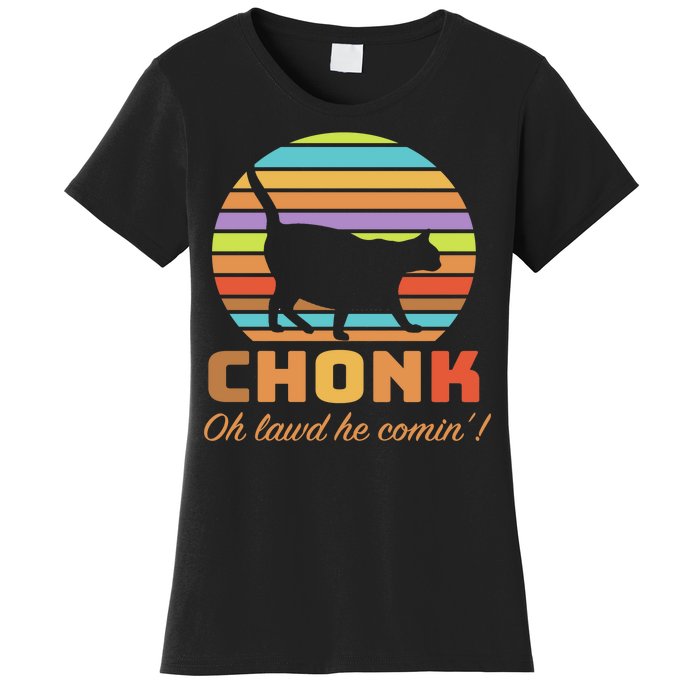 Chonk Scale Cat Meme Women's T-Shirt