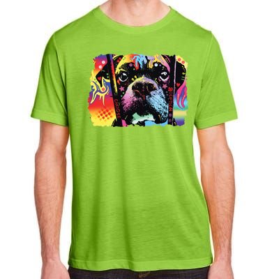 Choose Adoption Boxer Dog Dean Russo Adult ChromaSoft Performance T-Shirt