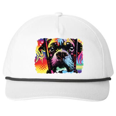 Choose Adoption Boxer Dog Dean Russo Snapback Five-Panel Rope Hat