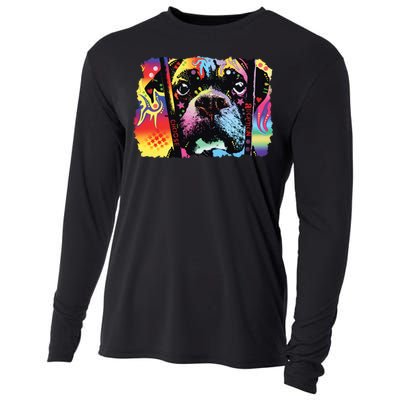 Choose Adoption Boxer Dog Dean Russo Cooling Performance Long Sleeve Crew