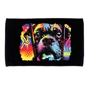 Choose Adoption Boxer Dog Dean Russo Microfiber Hand Towel