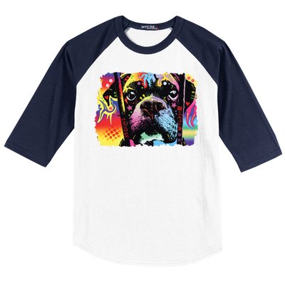 Choose Adoption Boxer Dog Dean Russo Baseball Sleeve Shirt