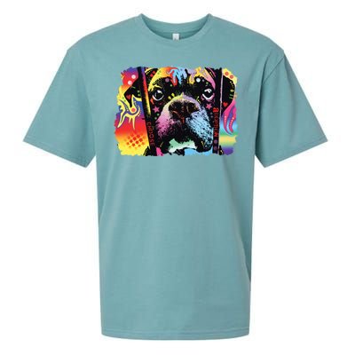 Choose Adoption Boxer Dog Dean Russo Sueded Cloud Jersey T-Shirt