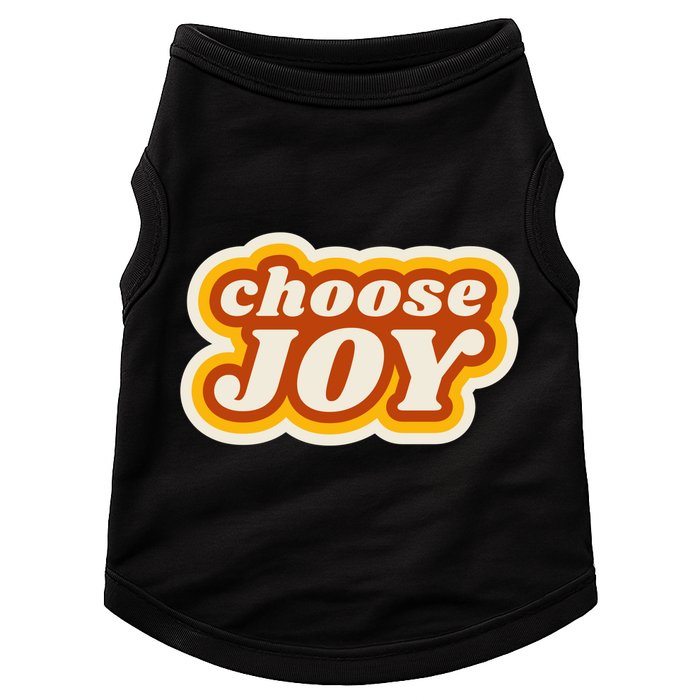 Choose Joy Doggie Tank