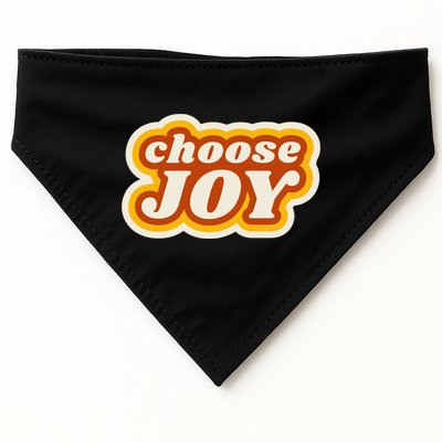 Choose Joy USA-Made Doggie Bandana