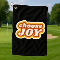 Choose Joy Golf Towel