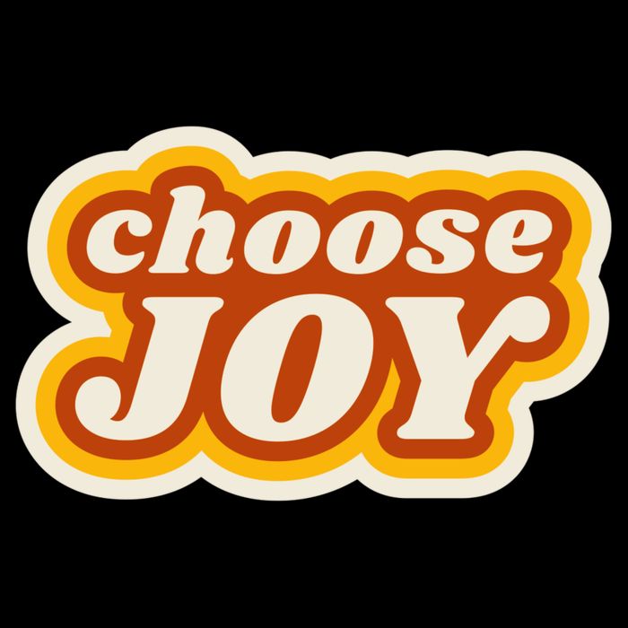 Choose Joy Cropped Pullover Crew