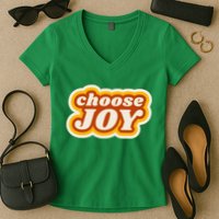 Choose Joy Women's V-Neck T-Shirt