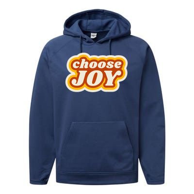 Choose Joy Performance Fleece Hoodie