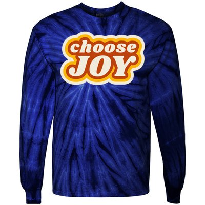 Choose Joy Tie-Dye Long Sleeve Shirt